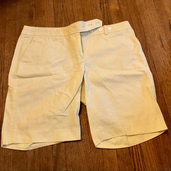 J Crew polka dot Bermuda shorts - Picture 1 of 5